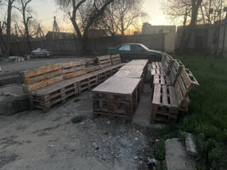 Садовая мебель из поддонов