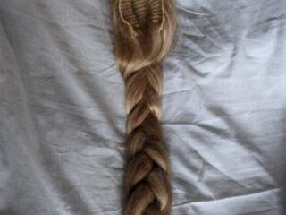 Волосы Шиньон коса 50см