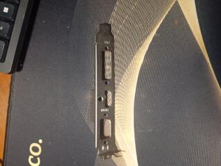 Задняя планка видеокарты gt 210