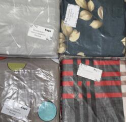 Комплекты постельного НЕ из цельной ткани. Размеры - евро, двушки