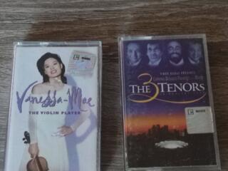 Музыка -Кассеты лицензированные. Магнитофон,, SHARP,, пр-ва Япония,