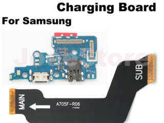 Для телефона Samsung A70 (Charger Board) плата зарядки + шлейф. Новые.