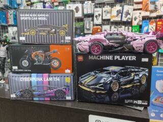 Большой выбор конструкторов техник, РУ машинки, Анимэ фигурки