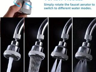 Аэратор насадка для кранов, смесителей вращающийся на 360 градусов.