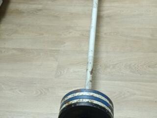 Штанга СССР, зэсо, 30-Кг Гриф- 115Х3см.