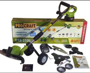 Аккумуляторная коса Procraft PTA25BL (1 АКБ и ЗУ) Рассрочка, Доставка