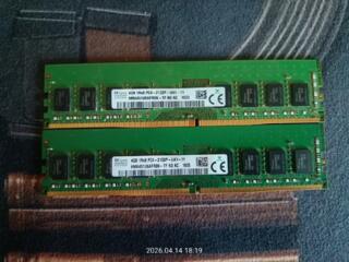 Продам память ddr4 2x4gb 2133 MHz