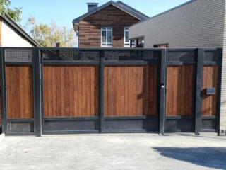 Ворота и двери в стиле LOFT-Premium на заказ