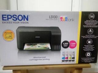 МФУ Epson L3100 3в1 ПРИНТЕР СКАНЕР КОПИР выгода 25х заправка на 3 года