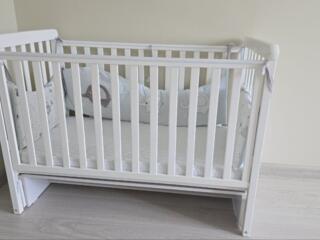 Кроватка Верес ЛД12 + Матрас Veres 50.7.08 "Coconut bio+"