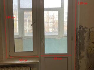 Балконный блок (стеклопакет) - дверь и окно