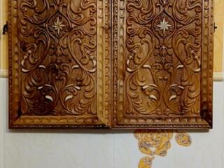 Нарды ореховые резные картина Фантазия эксклюзив!