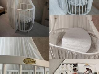 Кроватка трансформер ingvart Smart Bed 9 in 1