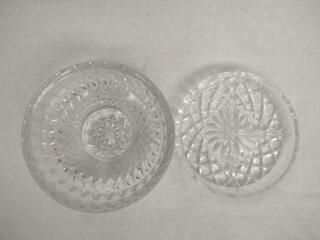 Салатница стеклянная + блюдо секционное 3 зоны| посуда для сервировки