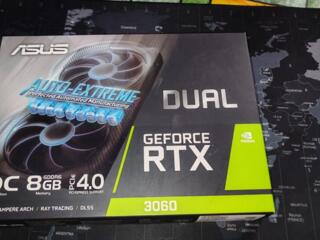 ASUS RTX 3060 8 GB - хорошая видеокарта для повседневных задач и игр.