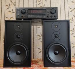 Продам недорого мощный стерео комплект.