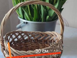 Корзинка плетеная из натуральной лозы