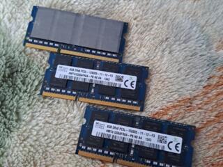 Ddr3l для ноутбука 3 модуля по 8 гигов hynix