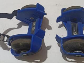 Продаю ролики на пятки недорого, в хорошем состоянии Отдам за 45 руб.