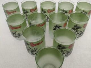 Набор стаканов новый 12 шт| стеклянные стаканы 200 мл