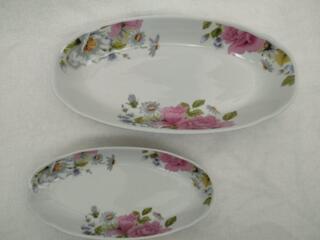 Набор сервировочных блюд / тарелки для нарезки и салатов