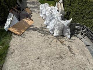 Вывоз хлама / вывоз мусора!