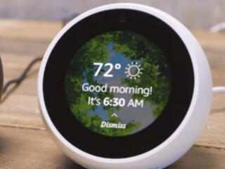Умная колонка Amazon Echo Spot с сенсорным экраном