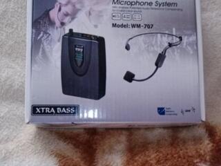 Беспроводной наголовный микрофон (радиосистема) WM-707