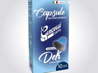 Кофе в капсулах, тип Nespresso, или без кофеина, Genovese, Италия