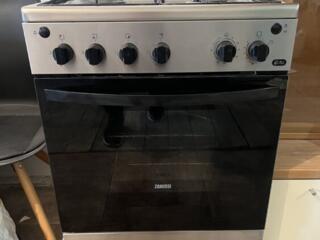 Газовая плита 60/60 нержавейка ZANUSSI ZCG612H1XA