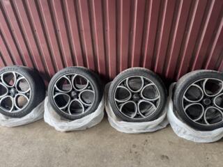 Диски Oz R18 5/112 c резиной