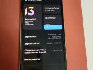 Сяоми mi note 10 lite. 8/128g.