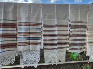 Продаются домотканые рушники с орнаментом