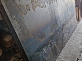 Металлическая усиленная дверь с коробкой 2330×1370 мм