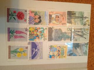 Марки разные иностранные, советские, производство до 1980 года