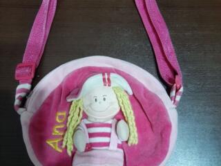 Сумочка- игрушка на молнии. Игрушка -гусеница развивающая,