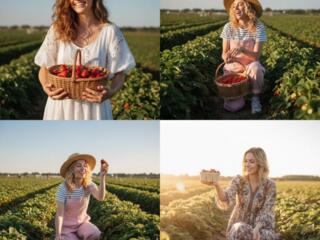 СБОР КЛУБНИКИ В МАЕ