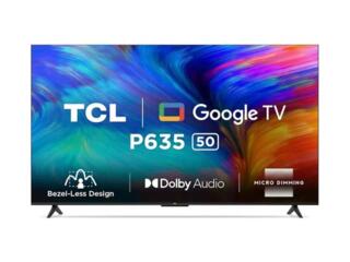 TCL P635 (диагональ 50') 4к, Android TV, состояние нового✓