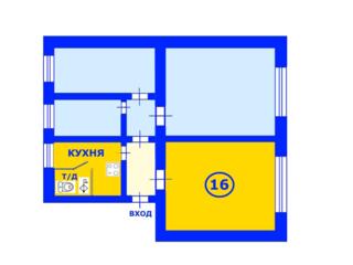 Комната 16м² Канатная / Итальянский бульвар / удобства свои / 1 СОСЕД