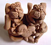 Смешной символ любви в глине - подарите своим близким!