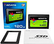 SSD ADATA Ultimate SU650 120GB / 2.5" SATA / 7mm / 3D NAND TLC / 