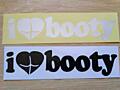 Наклейка на авто I Love Booty-Я люблю добычу