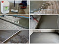 Демонтаж старых бетонных полов заливка  пола гидроизоляция стяжки