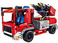 XTech 6805 Bricks 2 in 1 Fire Truck With Water Spraying