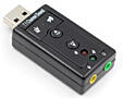 Audio USB, 2.0, virtual, External Sound adapter.