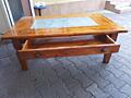 Стол, натуральное дерево привезен из Германии, с выдвижным ящиком.