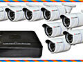 8 КАМЕР. AHD комплекты на 8 камер видеонаблюдения. Все новое.