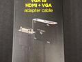 Переходник VGA to HDMI + VGA