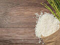 Продаётся белый рис и мука высшего сорта в плотных мешках.