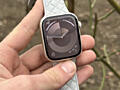 Apple Watch 7 45 mm + доп. ремешок, провод, блок